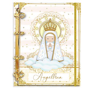 Fichário com 180 folhas: Nossa Senhora Aparecida
