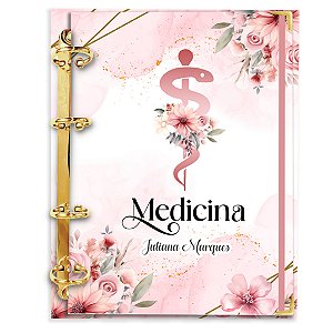 Fichário com 180 folhas: Profissão Medicina