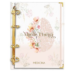Fichário com 180 folhas: Profissão Medicina