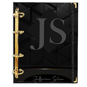 Fichário Masculino: Personalizado com nome