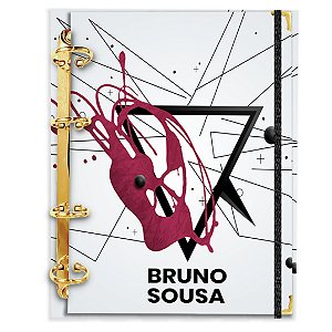 Fichário Masculino: Personalizado com nome