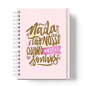 Caderno Capa Dura Personalizado C/Nome : Tamanhos Colegial, A5 e A4 Universitário (CAD-17)