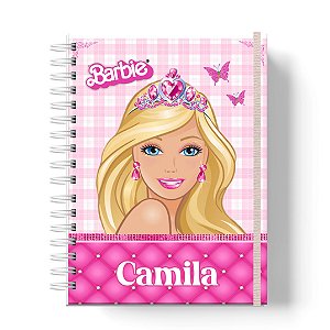 Caderno Capa Dura Personalizado C/Nome : Tamanhos Colegial, A5 e A4 Universitário (CAD-B01)
