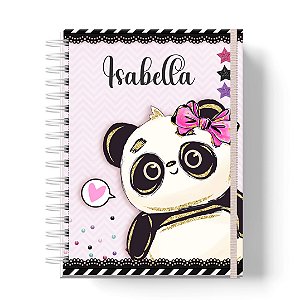 Caderno Capa Dura Personalizado C/Nome : Tamanhos Colegial, A5 e A4 Universitário (CAD-PD2)