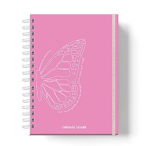 Caderno Capa Dura Personalizado C/Nome : Tamanhos Colegial, A5 e A4 Universitário (CAD-BBO03)