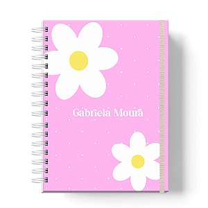 Caderno Capa Dura Personalizado C/Nome : (CAD-FL02)