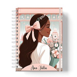 Caderno Capa Dura Personalizado C/Nome : (CAD-MH02)