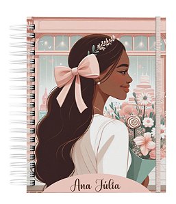 Agenda: Mulher Negra Sorrindo Perfeita