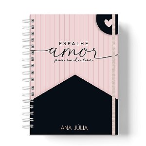 Caderno Capa Dura Personalizado C/Nome : (CAD-CR02)