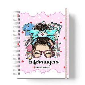 Caderno Capa Dura Personalizado C/Nome : (CAD-EF02)