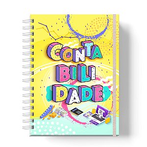 Caderno Capa Dura Personalizado C/Nome : CONTABILIDADE (CAD-CT01)