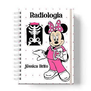 Caderno Capa Dura Personalizado C/Nome : RADIOLOGIA (CAD-RD01)