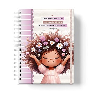 Caderno Capa Dura Personalizado C/Nome : CRISTÃ (CAD-CR04)