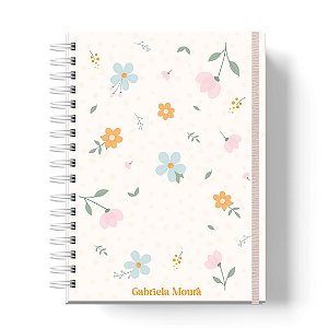 Caderno Capa Dura Personalizado C/Nome : (CAD-FL03)