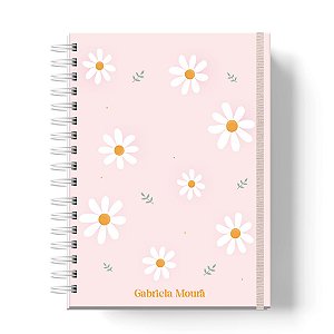 Caderno Capa Dura Personalizado C/Nome : (CAD-FL04)