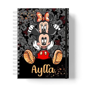 Caderno Capa Dura Personalizado C/Nome : (CAD-MM02)