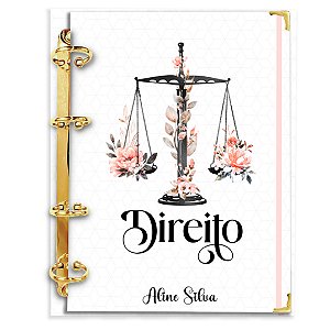 Fichário Agenda:  Profissão Direito Advogada (DR02)