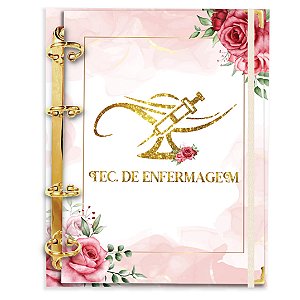 Fichário Agenda:  Profissão Enfermagem Tec Enfemeira