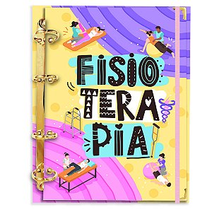 Fichário Agenda: Profissão Fisioterapia Candy