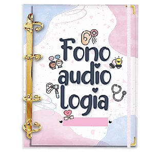 Fichário Agenda: Profissão Símbolo Fonoaudiologia