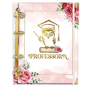 Fichário Agenda: Profissão Professora Corujinha