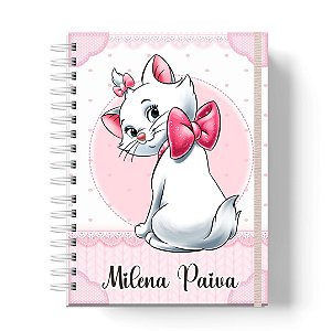Caderno Capa Dura Personalizado C/Nome : Tamanhos Colegial, A5 e A4 Universitário (CAD-GT01))