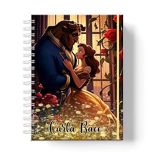 Caderno Capa Dura Personalizado C/Nome : Tamanhos Colegial, A5 e A4 Universitário (CAD-BF05)