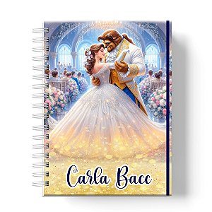 Caderno Capa Dura Personalizado C/Nome : Tamanhos Colegial, A5 e A4 Universitário (CAD-BF06)