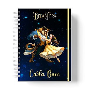 Caderno Capa Dura Personalizado C/Nome : Tamanhos Colegial, A5 e A4 Universitário (CAD-BF07)
