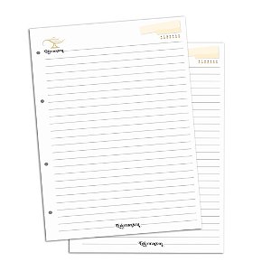 Refil de Fichário com 180 Folhas (RF07) - ENFERMAGEM