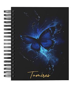 Agenda: Borboleta Azul Perfeita