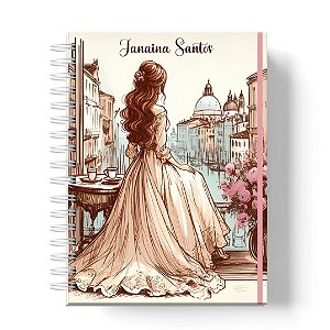 Caderno Capa Dura Personalizado C/Nome :  CAD-PF1)