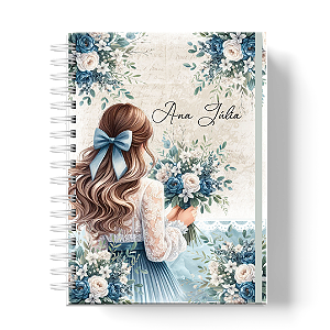 Planner de Estudos: Laço Azul