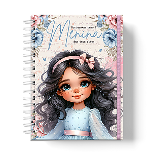 Planner de Estudos: Cristã Azul