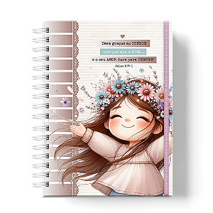 Planner de Estudos: Menininha Cristã (CRS08)