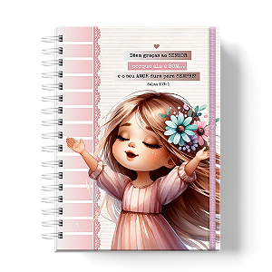 Planner de Estudos: Menininha Cristã (CRS10)