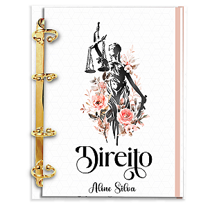 Fichário Personalizado: DIREITO (DR20)