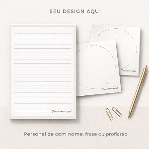 Kit Bloquinhos destacáveis igual seu Pedido