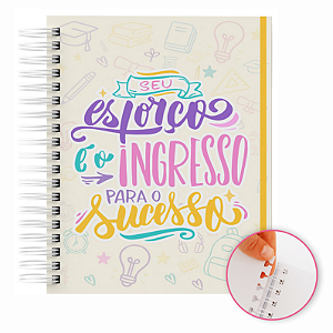 Caderno Reposicionável: 80 Folhas  | Capa Dura | 90g  Personalizado  Am-Mot