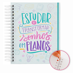 Caderno Reposicionável: 80 Folhas  | Capa Dura | 90g  Personalizado  RP1