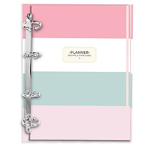 Planner 2026 Fichário Argolado Reposicionável - Rosinha