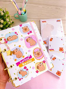 Kit Capivara: Personalize com seu nome - LEIA A DESCRIÇÃO