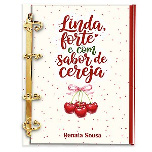 Agenda Fichário Personalizada Reposicionável: Cerejinha 02