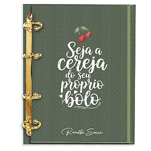 Agenda Fichário Personalizada Reposicionável: Cerejinha 06