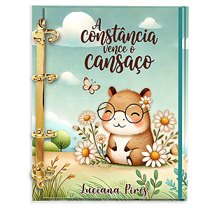 Agenda Fichário Personalizada Reposicionável: Capivara 1