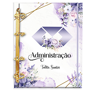 Agenda Fichário Personalizada Reposicionável : Administração - 05