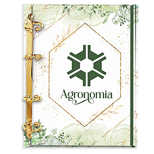 Agenda Fichário Personalizada Reposicionável : Agronomia 04