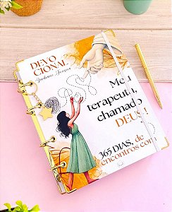 Fichário Devocional Leidiane Fonseca Meu Terapeuta Chamado Deus ( Anexe sua imagem ) - Leia a Descrição