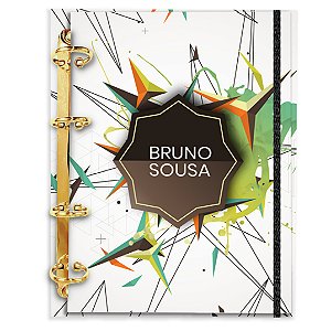 Fichário Personalizado Reposicionável: Masculino 13