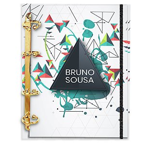 Fichário Personalizado Reposicionável: Masculino 15